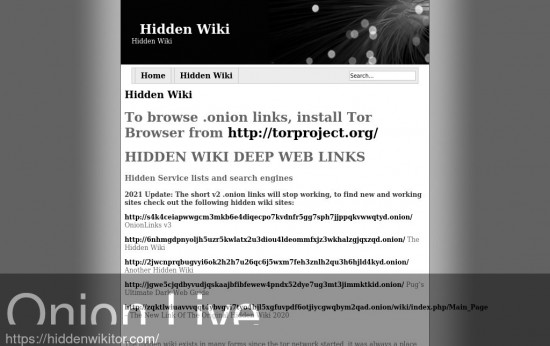 Hidden Wiki Tor